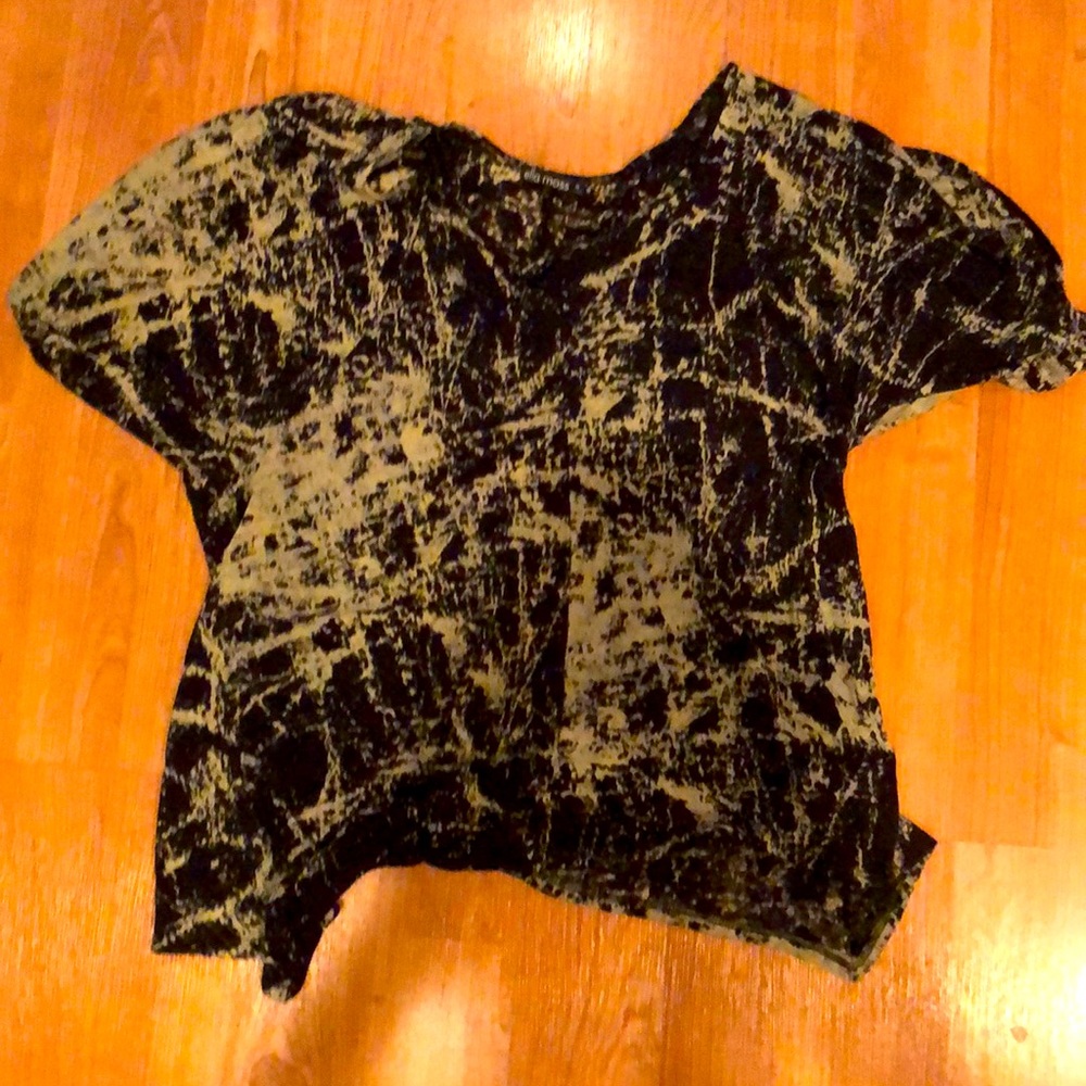 Top with slit sides